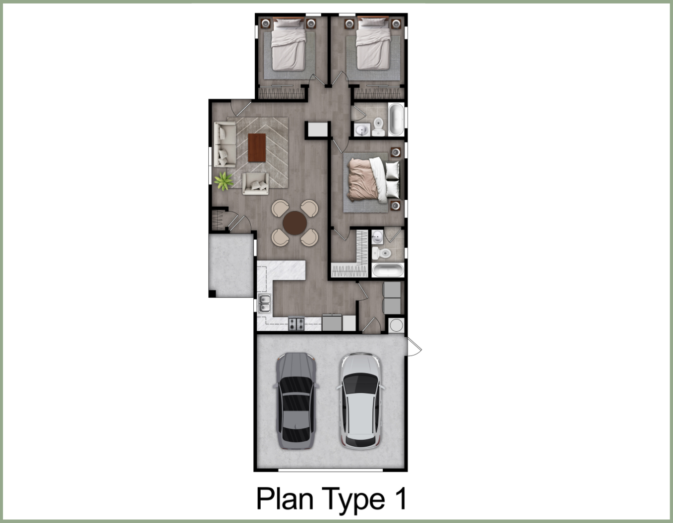 Skylight Floor Plans - Type 1