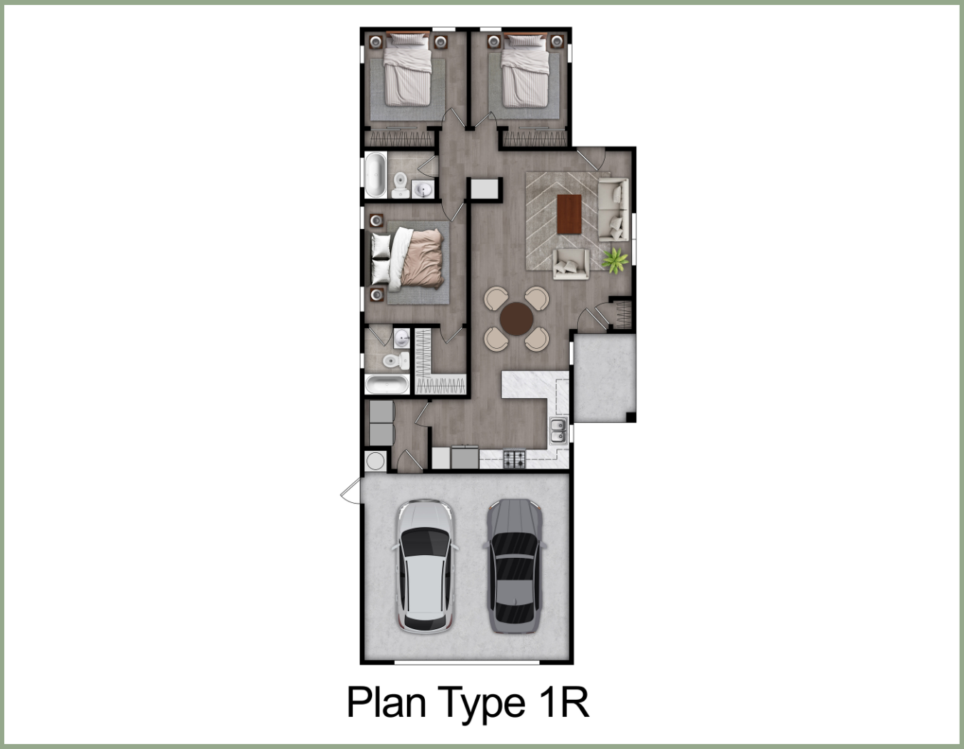 Skylight Floor Plans - Type 1R