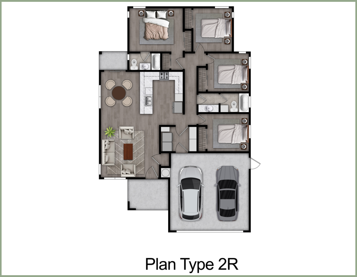 Skylight Floor Plans - Type 2R