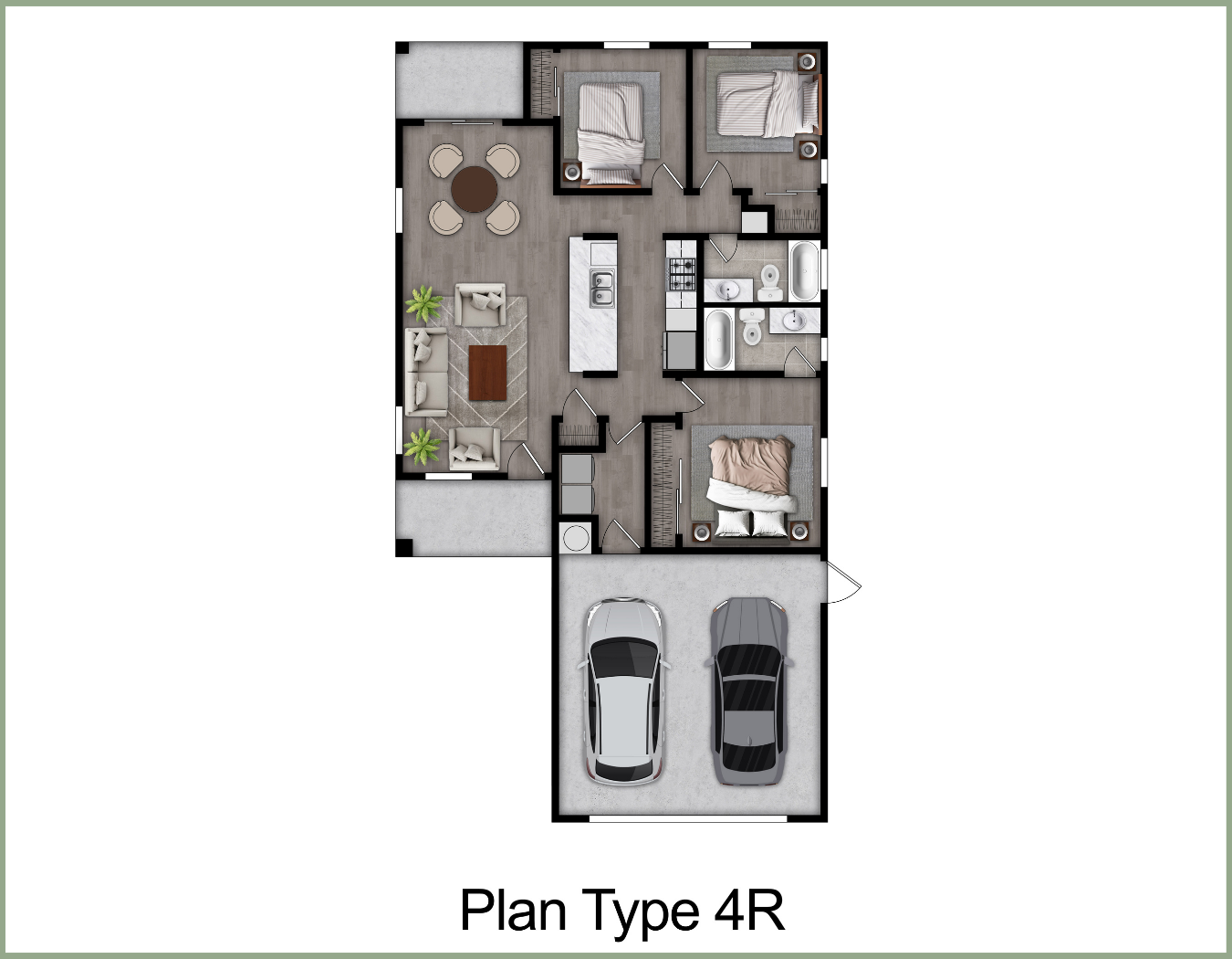 Skylight Floor Plans - Type 4R1