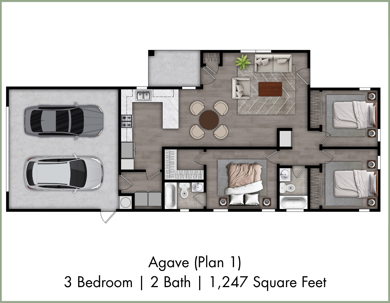 Skylight Floor Plans - Type 1